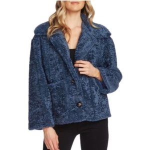 *Sold* VINCE CAMUTO Crop Faux Fur Jacket NWT Teddy Coat XL